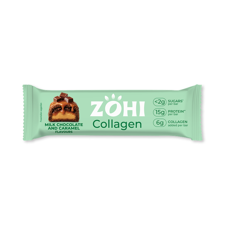 ZÖHI Collagen Bar Milk Chocolate & Caramel 50g